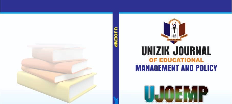 					View Vol. 6 No. 1 (2024): UNIZIK Journal of Educational Management and Policy (UJOEMP), Vol. 6, No. 1, 2024.
				