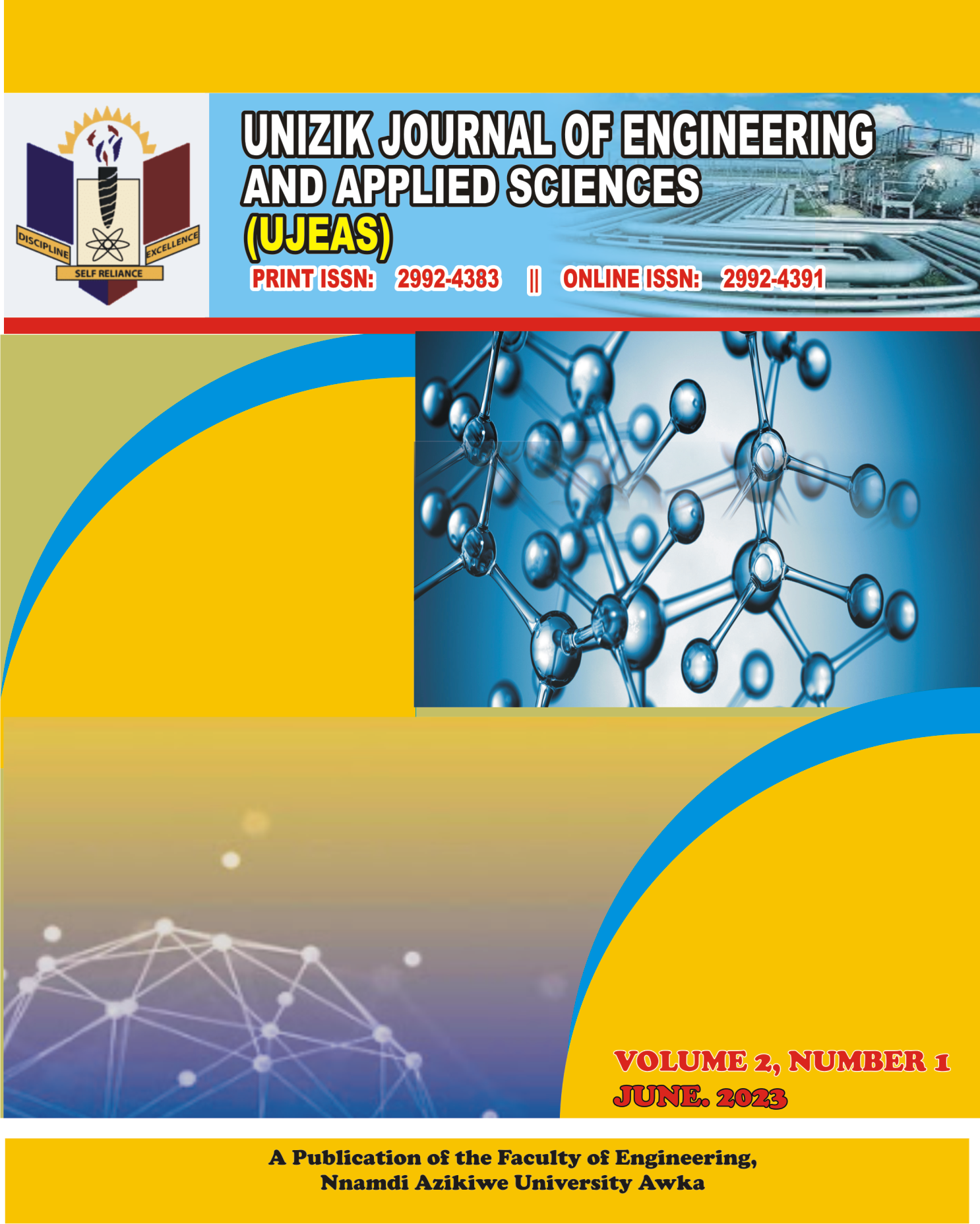 					View Vol. 2 No. 1 (2023): UNIZIK Journal of Engineering and Applied Sciences
				