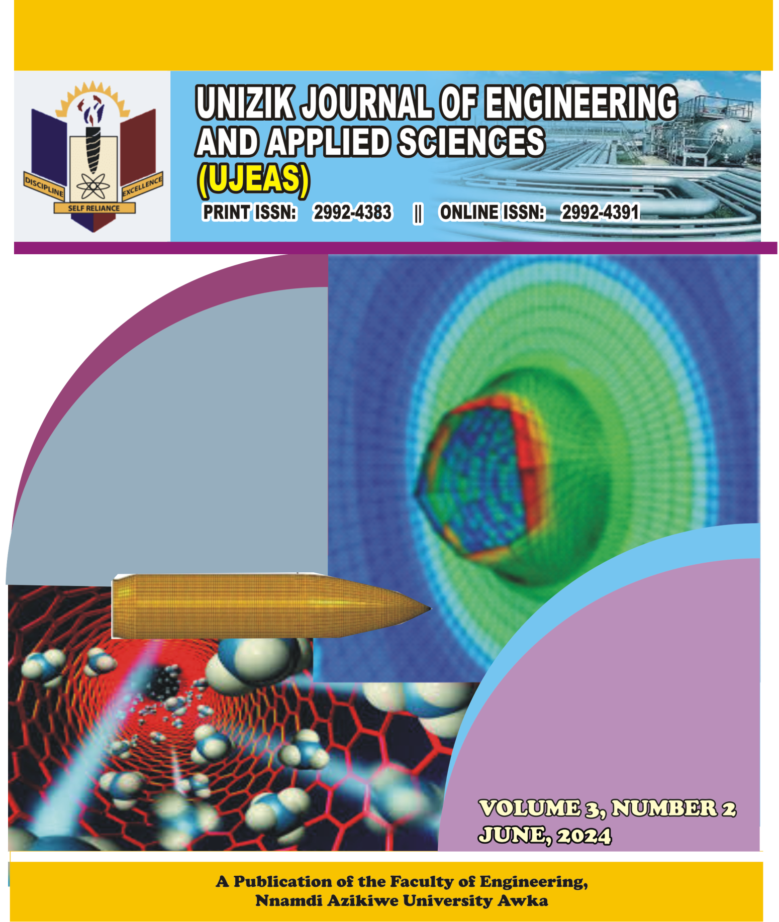 					View Vol. 3 No. 2 (2024): UNIZIK Journal of Engineering and Applied Sciences
				