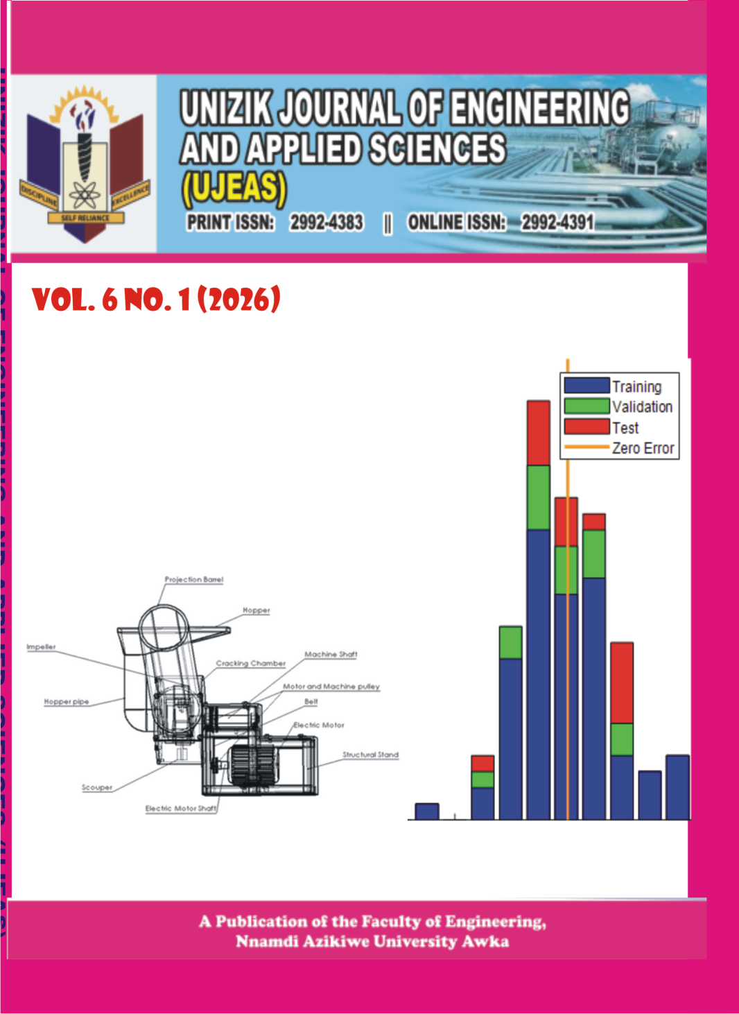 					View Vol. 6 No. 1 (2026): UNIZIK Journal of Engineering and Applied Sciences 
				