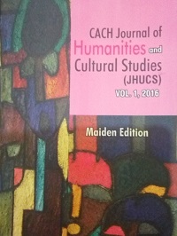 					View Vol. 1 No. 1 (2016): CACH Journal of Humanities and Cultural Studies
				